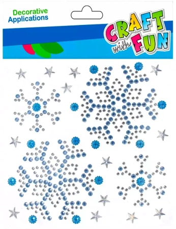 Ozdoba Bn Kryształki Sniezki samoprzylepna Cf 12/288