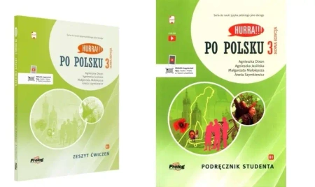 Hurra!!! Po polsku 3 Podręcznik + Zeszyt ćwiczeń Nowa Edycja Prolog