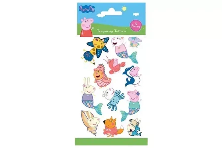 CCG Peppa tatuaże 12szt 15292
