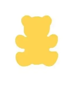 Dziurkacz ozdobny miś 2,5cm - Dalprint dpCraft