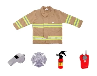 Strój strażacki z akcesoriami - SWEDE