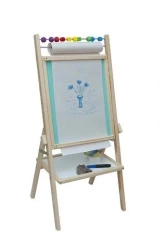 Tablica obrotowa kredowa z rolką papieru - 3toysm