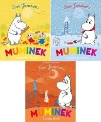 PAK 3x Muminek i luneta + duch + śnieg - Tove Jansson