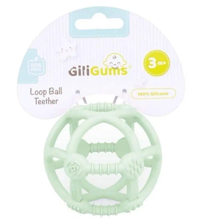 Piłka gryzak miętowa - Giligums