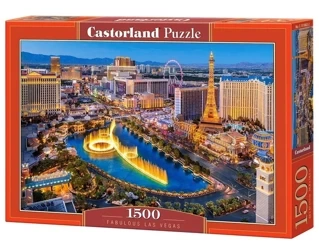 Puzzle 1500 Fantastyczne Las Vegas CASTOR - Castorland