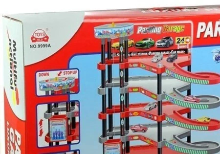G araż z windą pięciopiętrowy - Leantoys