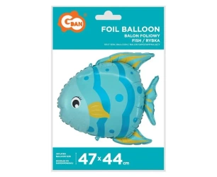 Balon foliowy Rybka 47x44cm - Godan