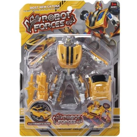 Robot wojownik transformacja - Trifox