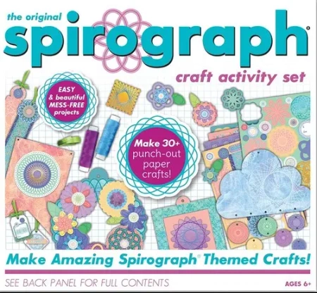 Spirograph zestaw do dekoracji - PLAYMONSTER GROUP