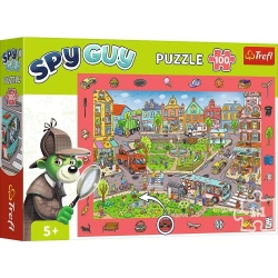 Puzzle100 Obserwacyjne - Spy Guy Miasto TREFL