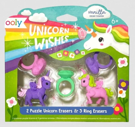 Pachnące Gumki do Ścierania i Składania 5szt - ooly