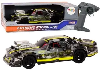 Auto sportowe RC 1:16 czarne - Leantoys