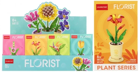 Klocki Konstrukcyjne Kwiaty Mix Mega Creative 547703