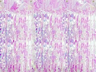Kurtyna opalizująca 90x250cm - PartyDeco