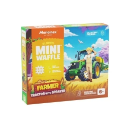 Mini Waffle 50el Farmer Traktor z opryskiwaczem - Marioinex
