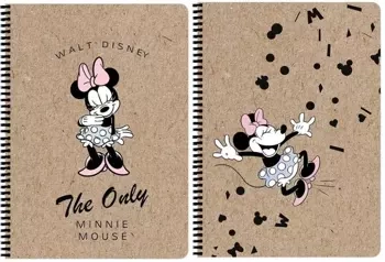 Kołozeszyt A4/80K kratka Minnie Mouse Kraft - Beniamin