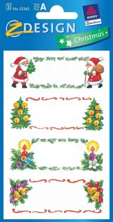 Naklejki Bożonarodzeniowe - Dedykacje - Zdesign