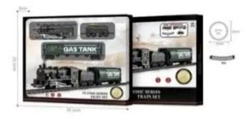 Kolejka + tor ze światłem i dźwiękiem - Madej