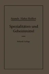 Spezialitaten Und Geheimmittel - Hahn Eduard