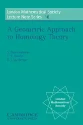 A Geometric Approach to Homology Theory - Buoncristiano S.