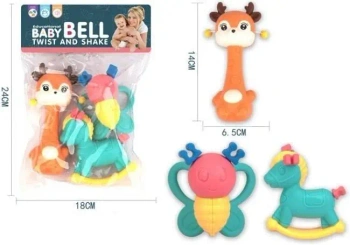 Grzechotki 3szt - Merkpol