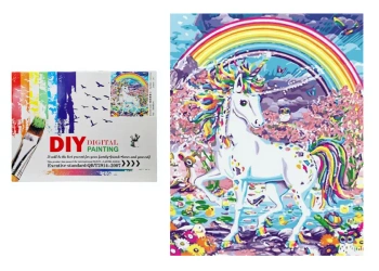 Malowanie po numerach Jednorożec - SWEDE