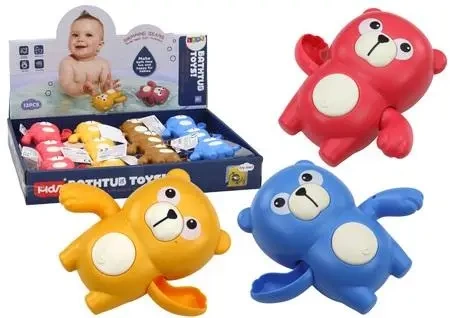 Zabawka do kąpieli nakręcana Miś MIX - Leantoys