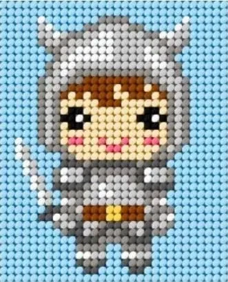 Haft. Moje pierwsze wyszywanie - Rycerz - Anex-bis