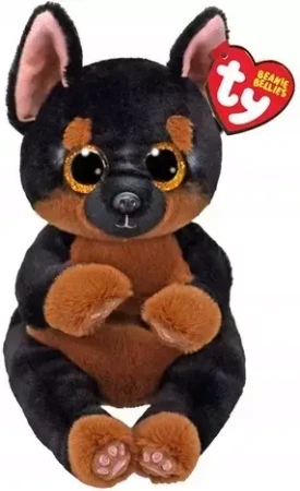 Maskotka TY Beanie Bellies FRITZ pies czarno-brązowy 15cm 41298