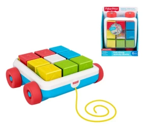 Fisher-Price Aktywizujące klocki do ciągnięcia GJW10 MATTEL