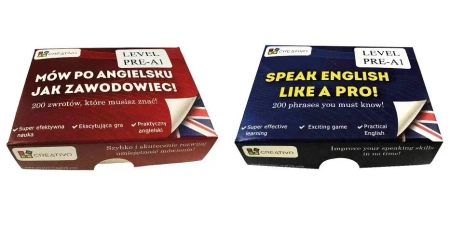 Mów po angielsku jak zawodowiec PRE-A1 CREATIVO - praca zbiorowa