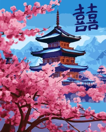 Malowanie po numerach - Chwila radości 40x50cm - Ideyka