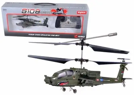 Helikopter R/C S109G zielony - Leantoys
