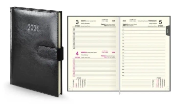 Terminarz 2026 A5 dzienny Business Premium - O-press