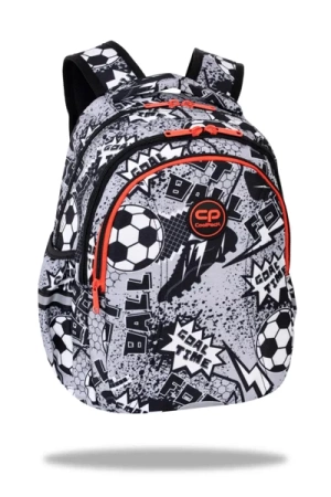 Plecak 2-komorowy Coolpack joy S grey ball - PATIO
