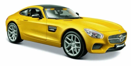 Model kompozytowy Mercedes AMG GT 1/24 żółty - Maisto