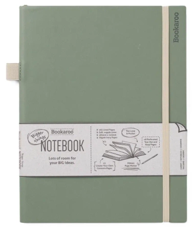 Bookaroo Notatnik Journal duży - Zielony - IF