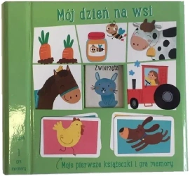Moje pierwsze książeczki i memory - Dzień na wsi - praca zbiorowa