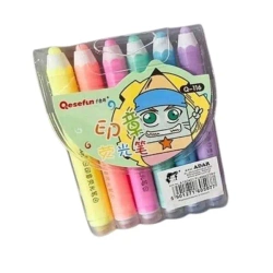 Flamastry neonowe 8 kolorów - ADAR