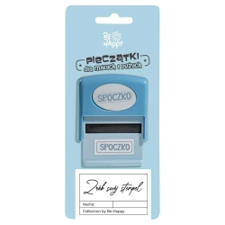 Pieczątka z napisem - Spoczko - Be-Happy Gifts