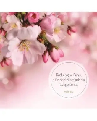 Podstawka korkowa - Raduj się w Panu - Szaron