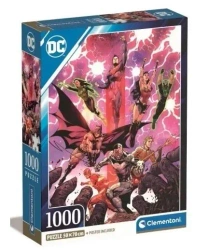 Puzzle 1000 Compact Dc Comics Justice League - Clementoni
