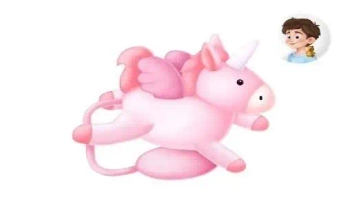 Maskotka na magnes Jednorożec - MFP