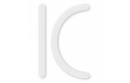 Balony do modelowania białe 150cm 100szt - Super Power