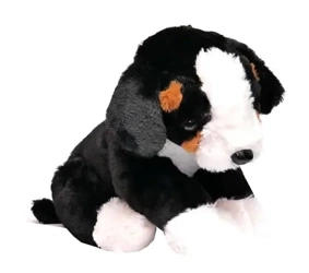 Szczeniak brązowo-biały - Deef pluszaki