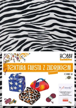 Tektura falista Bambino Hobby z zadrukiem A4 21x30 10 szt. - ST-Majewski