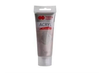 Farba akrylowa 75 ml różowe złoto metalik HAPPY - GDD