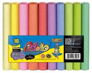 Bibuła marszczona mini mini 12x200cm 10 kolorów - Alfa Pastello