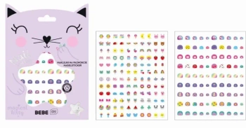 Naklejki na paznokcie dla dzieci 180szt BB Friends - INTERDRUK