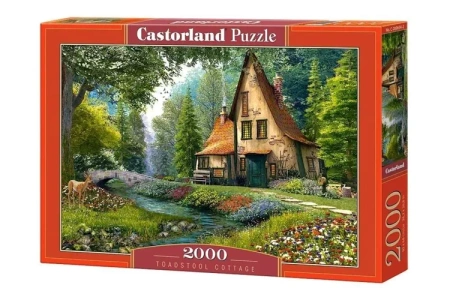 Puzzle 2000 Toadstool Cottage CASTOR - Castorland